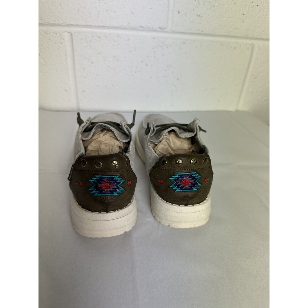 Hey Dude‎ Wendy Rodeo Wheat Aztec US Women's Size 6 Grey - Picture 5 of 7